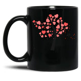The Love Tree Black Gift Coffee Mug