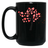 The Love Tree Black Gift Coffee Mug