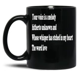 The One - Nostalgic And Romantic Black Gift Coffee Mug
