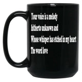 The One - Nostalgic And Romantic Black Gift Coffee Mug
