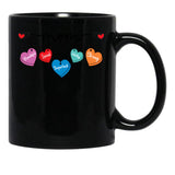 The Perfect Gift For Mom Words That Inspire Black Gift Coffee Mug - Black