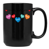 The Perfect Gift For Mom Words That Inspire Black Gift Coffee Mug - Black