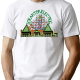 The Scranton Electric City Shirt Bootleg Graphic T-Shirt - White