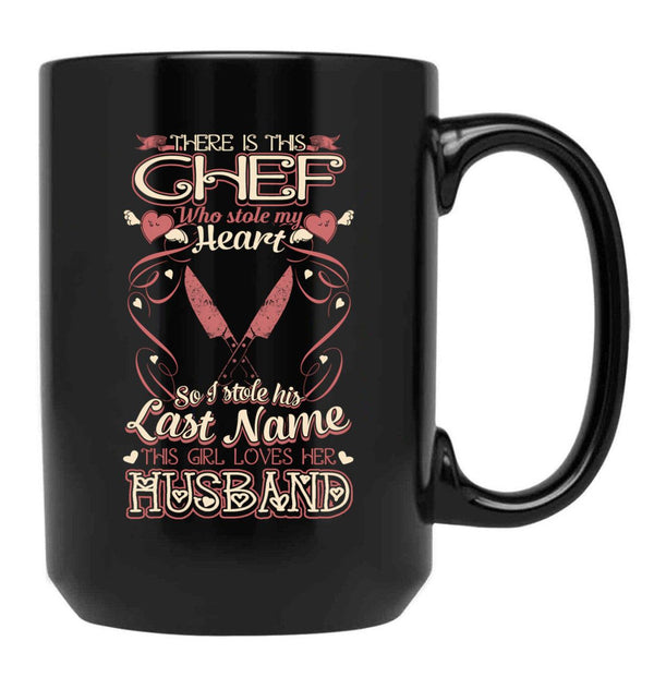 There Is This Chef Black Gift Coffee Mug - Black