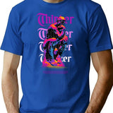 Thinker 90S Bootleg Bootleg Graphic T-Shirt - Blue