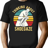 Thinking About Shoegaze Bootleg Graphic T-Shirt - Black