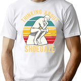 Thinking About Shoegaze Bootleg Graphic T-Shirt - White