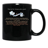 This Is For Those Who Wait Lyrics Song Black Gift Coffee Mug - Black