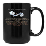 This Is For Those Who Wait Lyrics Song Black Gift Coffee Mug - Black