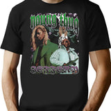Thug 90S Bootleg Tee Bootleg Graphic T-Shirt - Black