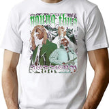 Thug 90S Bootleg Tee Bootleg Graphic T-Shirt - White