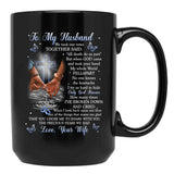 To My Husband I Love You Black Gift Coffee Mug - Black