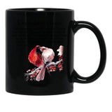 To My Husband In Heaven Black Gift Coffee Mug - Black