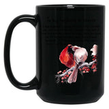 To My Husband In Heaven Black Gift Coffee Mug