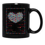 To My Husband Love Your Wife Black Gift Coffee Mug - Black