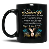 To My Husband (1) Black Gift Coffee Mug