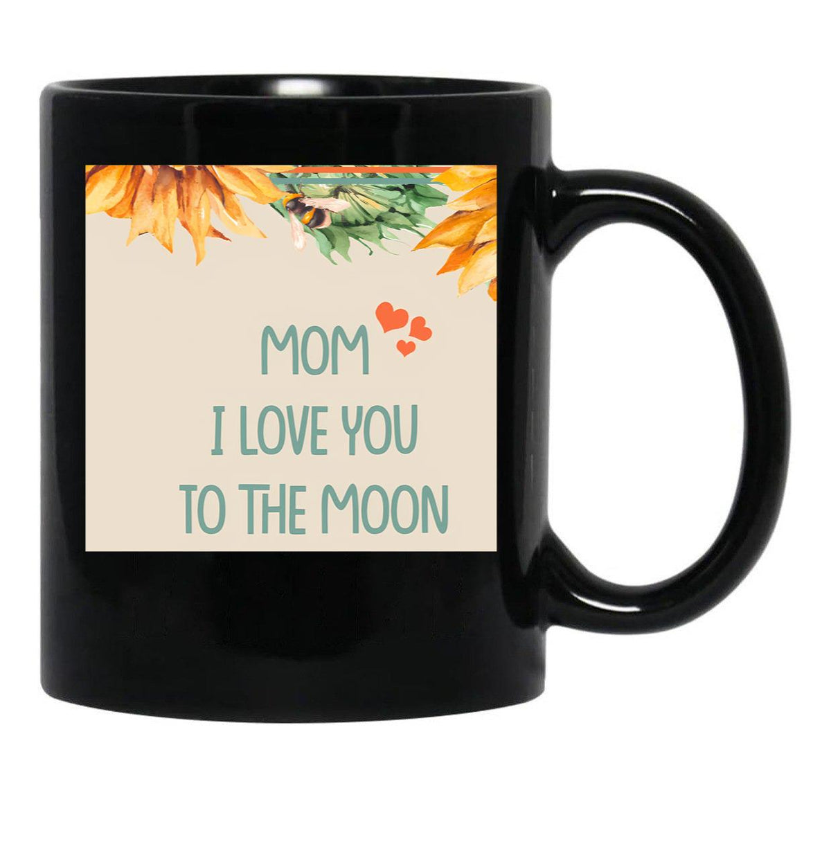 To My Mom Its Not Easy To Raise A Child Mothers Day Black Gift Coffee Mug - Black