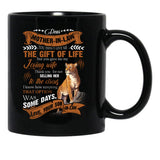 To My Mother-In-Law - Lioness Black Gift Coffee Mug - Black