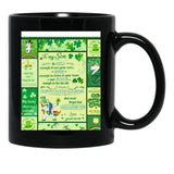 To My Son Be Bold Enough To Use Your Voice Brave Black Gift Coffee Mug - Black