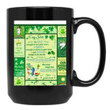 To My Son Be Bold Enough To Use Your Voice Brave Black Gift Coffee Mug - Black