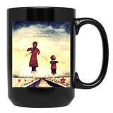 To My Son Hot Rod Backgroud Clasic Black Gift Coffee Mug - Black