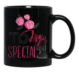 To My Special 1 Black Gift Coffee Mug - Black