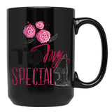 To My Special 1 Black Gift Coffee Mug - Black