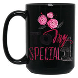 To My Special 1 Black Gift Coffee Mug