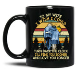 To My Wife Awesome T Mug Gift For Husbands Black Gift Coffee Mug
