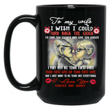 To My Wife Love You Forever Black Gift Coffee Mug