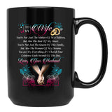 To My Wife (1) Black Gift Coffee Mug - Black