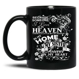 To Remember My Nana Sister Black Gift Coffee Mug