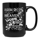To Remember My Nana Sister Black Gift Coffee Mug - Black