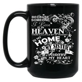 To Remember My Nana Sister Black Gift Coffee Mug