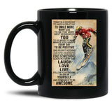 Today Is A Good Day Skiing Black Gift Coffee Mug