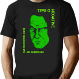 Type O Negative Metal Vol.05 Bootleg Graphic T-Shirt - Black