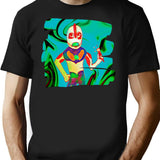 Ultradan Bootleg Graphic T-Shirt - Black