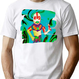 Ultradan Bootleg Graphic T-Shirt - White