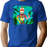 Ultradan Bootleg Graphic T-Shirt - Blue