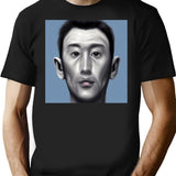 Unsightly Gene Bootleg Graphic T-Shirt - Black