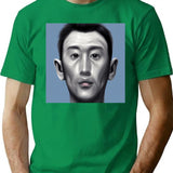 Unsightly Gene Bootleg Graphic T-Shirt - Green