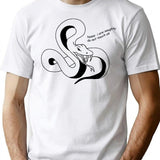 V Naughti Snaek Do Not Touch Bootleg Graphic T-Shirt - White