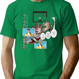 V Bootleg Graphic T-Shirt - Green