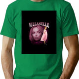 Villanelle Killing Eve - Retro 90S Bootleg Style Bootleg Graphic T-Shirt - Green