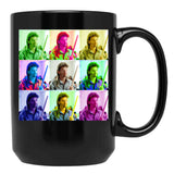 Vintage Joe Dirt Collage Fans Men Women Black Coffee Mug - Black