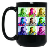 Vintage Joe Dirt Collage Fans Men Women Black Coffee Mug