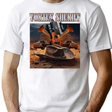 Vortex Sheriff Bootleg Graphic T-Shirt - White