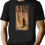 W. E. B. Du Bois Bootleg Style Bootleg Graphic T-Shirt - Black