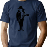 Wanna Buy A Watch Bootleg Graphic T-Shirt - Navy