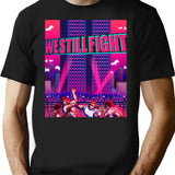 We Still Fight Bootleg Graphic T-Shirt - Black